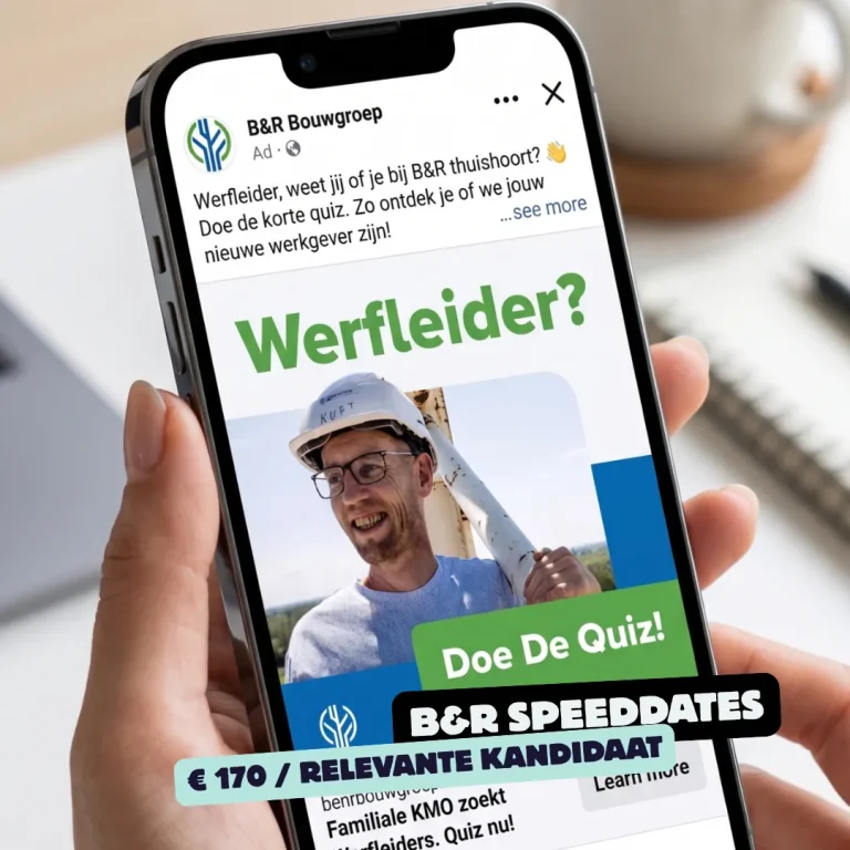 Een speeddate en een quiz voor profielen in de bouw