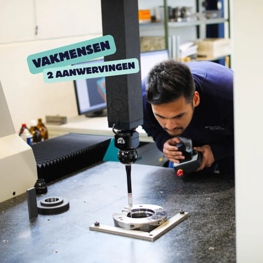 Campagnebeeld De Craecker Matrijzen: 2 nieuwe vakmensen voor De Craecker Matrijzen