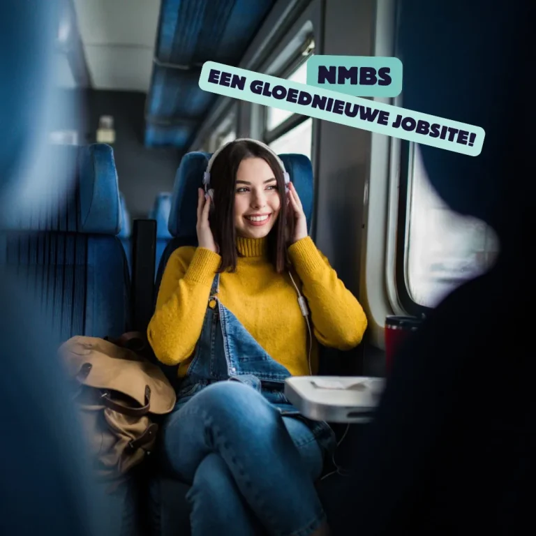 Met de sneltrein naar een nieuwe jobsite voor NMBS